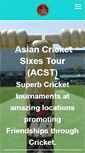 Mobile Screenshot of cricketsixes.com